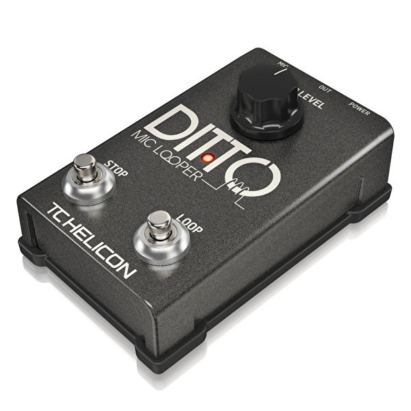TC Helicon Ditto Mic Looper Vokal Efekt Pedalı